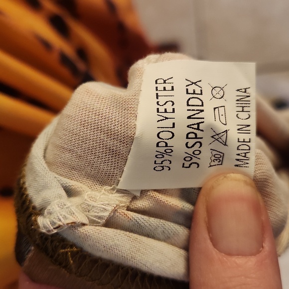 Elegant Ombre Tie Dye Maxi Dress With Pockets, L - Picture 14 of 15